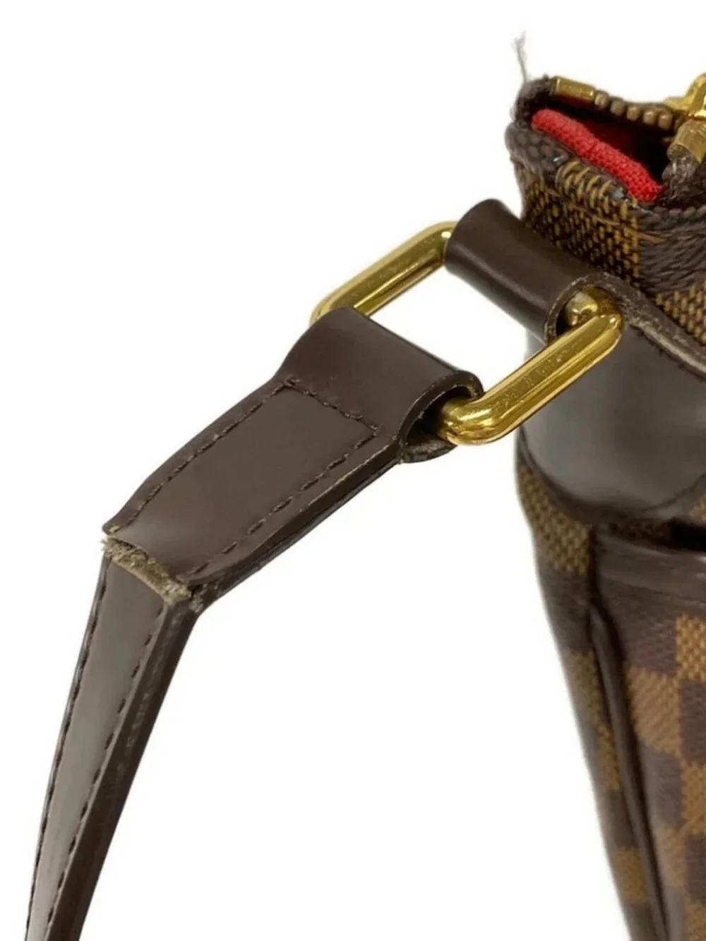 LOUIS VUITTON Bloomsbury PM N42251 Ebene Damier CT3170 Shoulder Bag